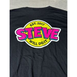 Men's NELK FULL SEND  STEVE WILL DO IT Black Shirt Size XL NWT